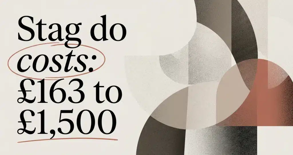 How Much Does a Stag Do Cost in 2026?